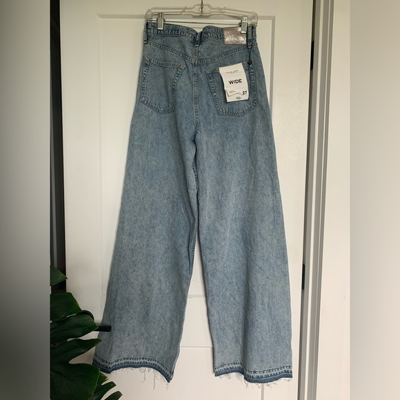 rag & bone Blue Flare & Wide Leg Jeans - Picture 5 of 8